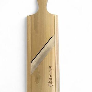 NWT Wooden Japanese Mandolin, Vegetable Slicer